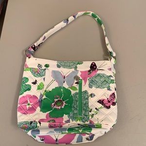 Vera Bradley Retired Butterfly Garden Bucket Bag